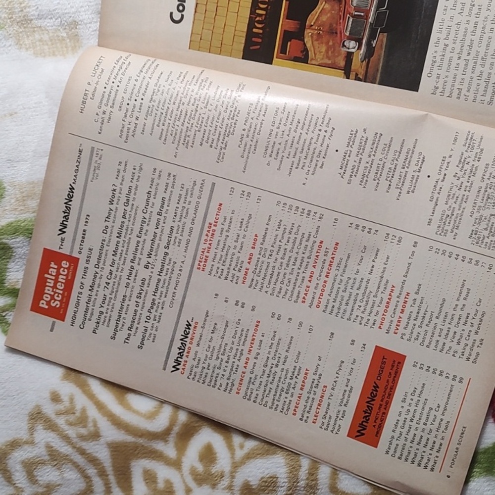 Popular Science Magazine - October 1973 Edition View 6